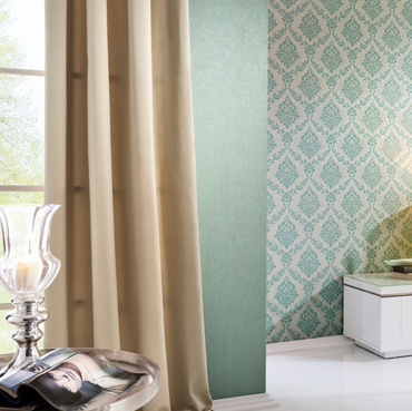 Fuggerhaus wallcoverings Romana, Honora and Phokas which are part of the collection Byzantium.