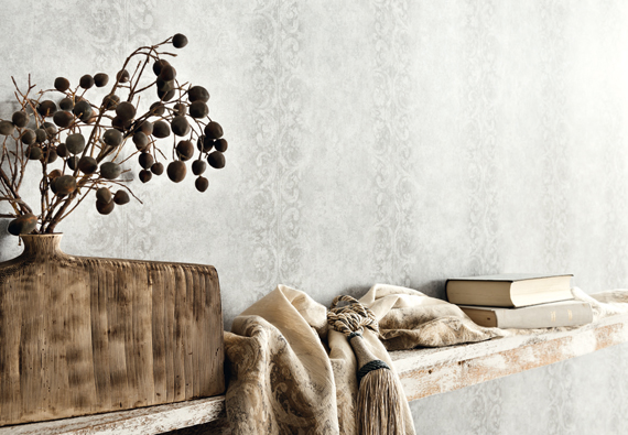 Detail image of Fuggerhaus wallcovering Due Corde which is part of the collection Ensemble.