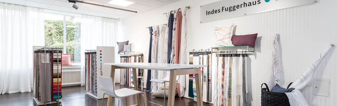 Showrooms of Indes Fuggerhaus Textil GmbH